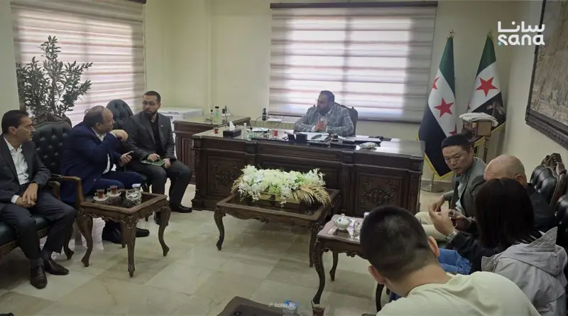 وزارة الاقتصاد تبحث مع شركة صينية فرص ‏الاستثمار في صناعة الزجاج بسوريا