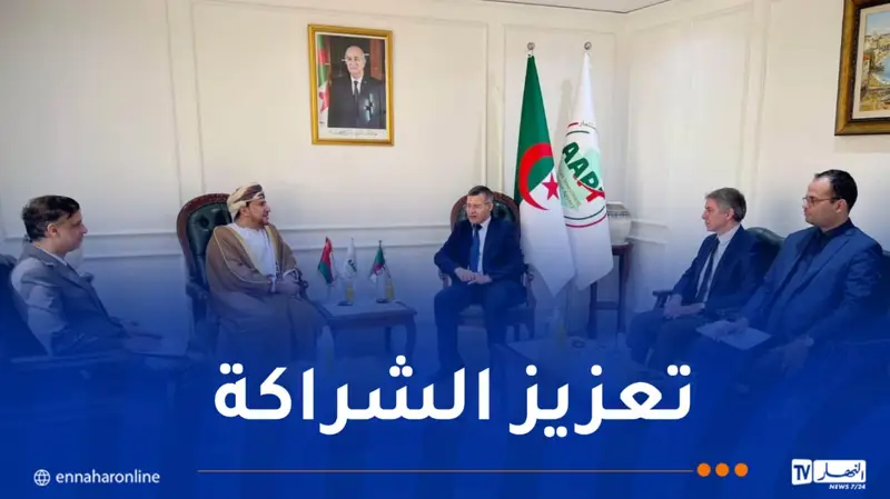 ركاش يبحث آفاق تعزيز الاستثمارات العُمانية في الجزائر