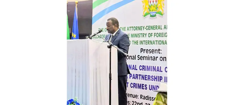 وزير العدل يستعرض جهود موريتانيا في إصلاح العدالة ويؤكد استعدادها لتعزيز التعاون مع المحكمة الجنائية الدولية - الوكالة الموريتانية للأنباء