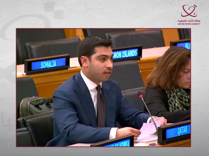 قطر تؤكد أن استمرار استغلال الموارد الطبيعية في الأرض الفلسطينية والجولان السوري المحتلين يمثل عائقا أمام تحقيق التنمية المستدامة