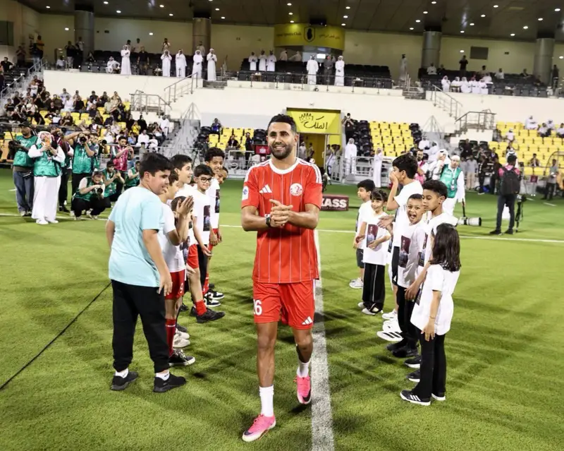 أوّل مباراة لـ “محرز” في البطولة القطرية
