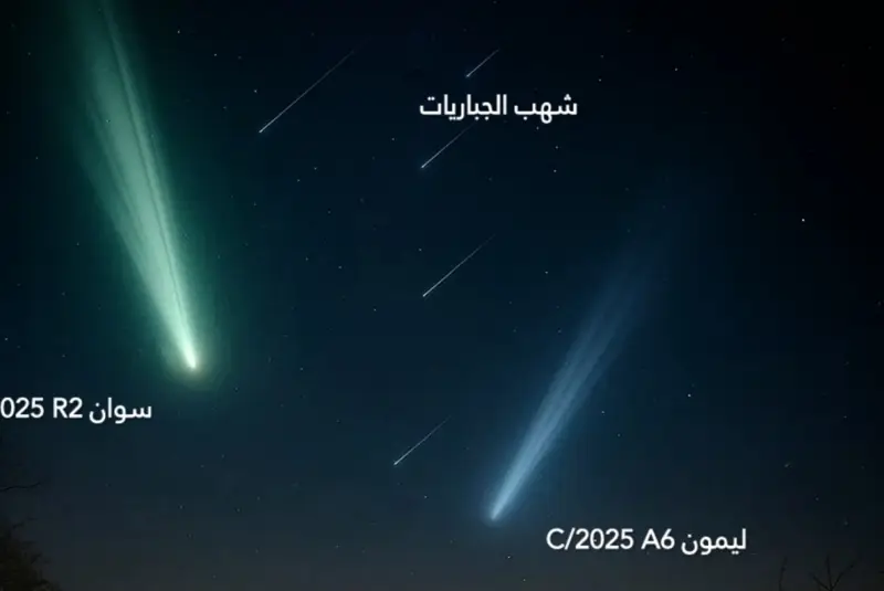 شهب الجباريات تبلغ ذروتها الأربعاء المقبل وتزين سماء المملكة