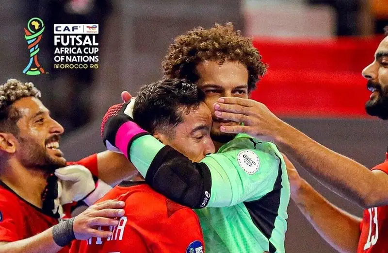 منتخب مصر يكتسح نظيره الجزائري بـ8 ويحصد برونزية كأس إفريقيا للصالات - اخبار ليبيا