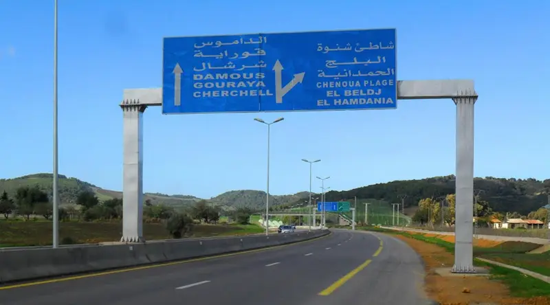 تيبازة.. غلق مؤقت للطريق السريع بواسماعيل – شرشال
