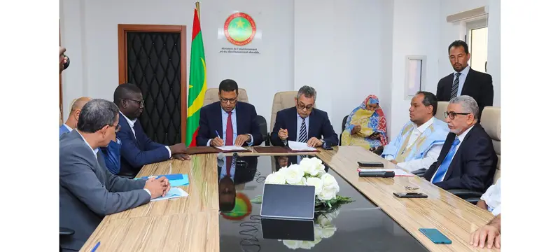 اتفاقية شراكة بين وزارتي البيئة والزراعة لدعم المزارعين وحماية المنخفضات الزراعية في وادان - الوكالة الموريتانية للأنباء