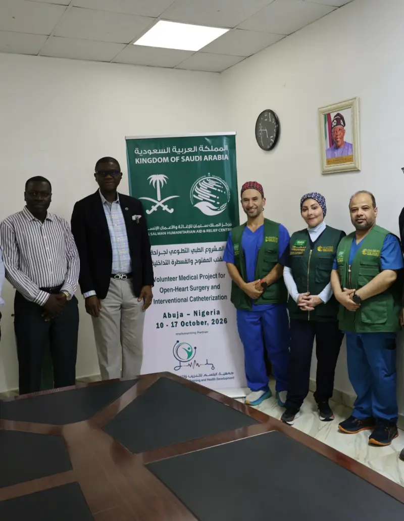 «البلسم» تختتم حملتها في نيجيريا وتنجح في إجراء 112 عملية قلب مفتوح وقسطرة