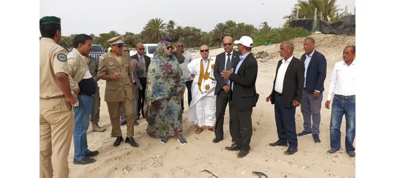والي داخلت نواذيبو تطلق المرحلة الثانية من الحملة الشاملة للنظافة - الوكالة الموريتانية للأنباء