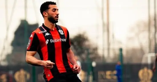 محمد عبد المنعم يتصدر قائمة نيس لمواجهة ليون فى الدوري الفرنسي