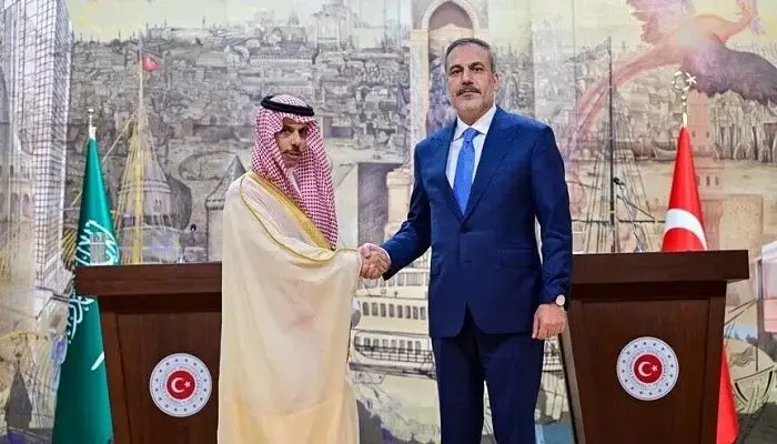 فيدان يبحث هاتفيا مع وزير الخارجية السعودي قضايا الأمن الإقليمي - اخبار ليبيا