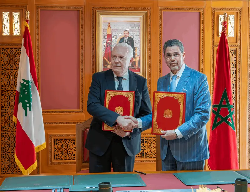 مشاركاً في مؤتمر دولي حول الذكاء الاصطناعي... سهيل عبود يوقّع مذكرة تعاون قضائي مع المغرب