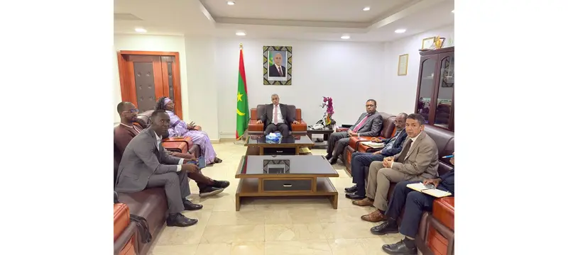 وزير الزراعة يبحث مع وفد من الصندوق الدولي للتنمية الزراعية سبل تعزيز التعاون - الوكالة الموريتانية للأنباء