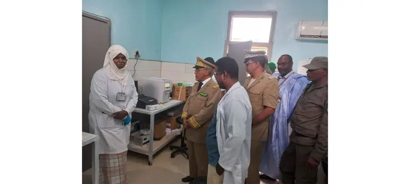 والي لعصابه يتفقد المركز الصحي والإدارة الجهوية للصحة وبنك الدم في كيفه - الوكالة الموريتانية للأنباء