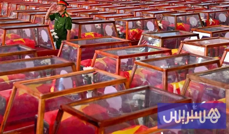 فيتنام تعيد دفن رفات 731 جنديا