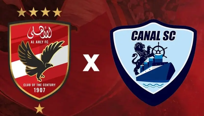 بث مباشر لمباراة الأهلي ضد القناة في الدوري المصري