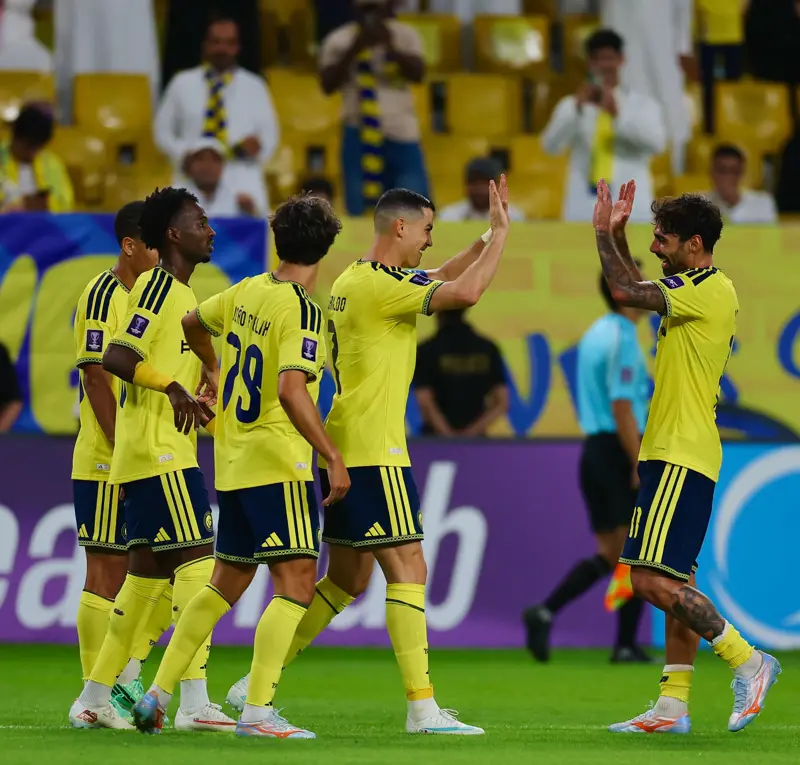 النصر يتفوق على الهلال والأهلي في مؤشر الضغط