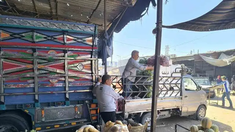 شح المازوت وغلاؤه يُضاعف أجور نقل الخضر بدمشق