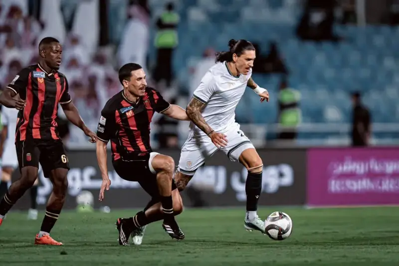 رودريغيز يقود الدرعية للفوز على الرياض في الدوري السعودي