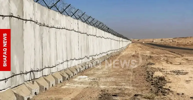شفق نيوز..مجلس ديالى يطالب بغداد بالتدخل: مقاول ينشئ سياج الحدود مع إيران داخل الأراضي العراقية