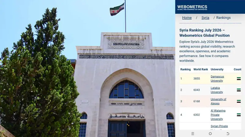 “رقم لافت” 83 سيدة يترأسن أقسام في كليات جامعة دمشق
