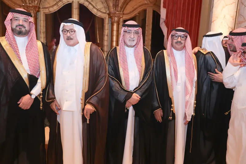 أمين جدة السابق صالح التركي يحتفي بخلفه إحسان بافقيه