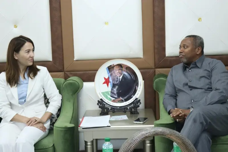 Investissement technologique et emploi : le Ministre du Travail échange avec les responsables de l’entreprise LinkWise, spécialisée dans l’intelligence artificielle, sur les opportunités pour la jeunesse djiboutienne