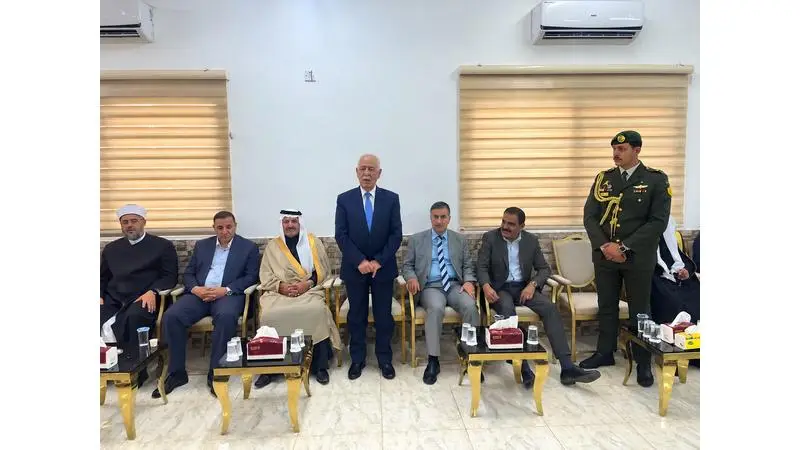 مندوبا عن الملك وولي العهد.. العيسوي يعزي العدوان والشباطات