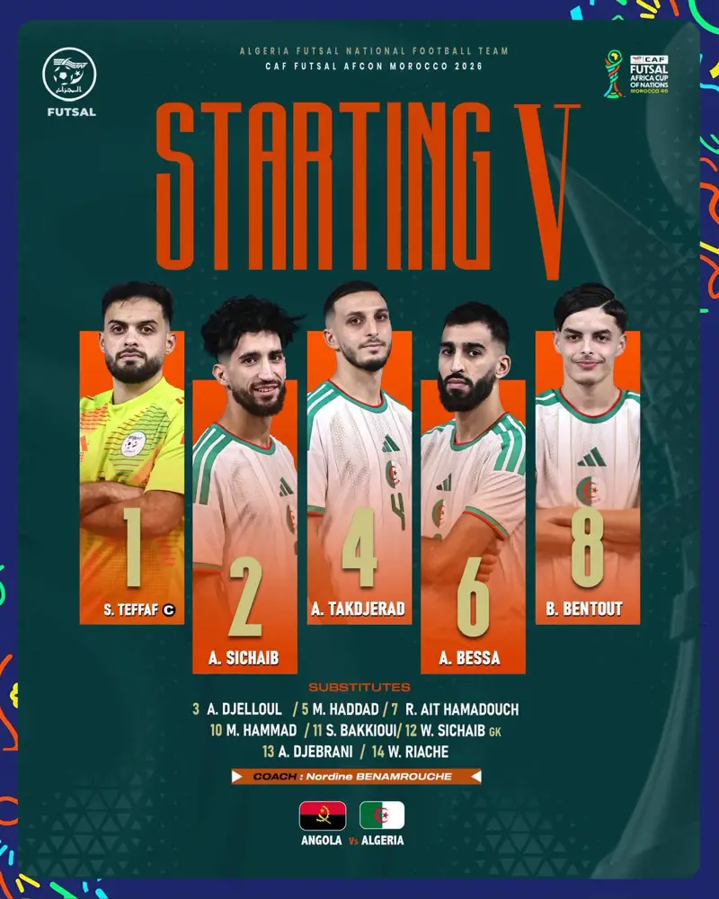 منتخب الكرة داخل القاعة يُودّع “الكان” بِشرف