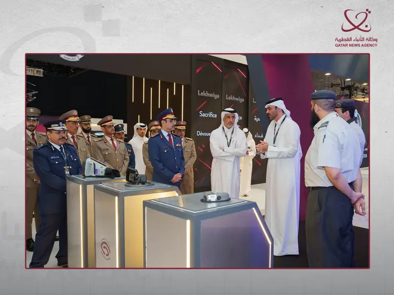 وزير الدولة للشؤون الداخلية يطلع على أحدث التقنيات الأمنية في ميليبول قطر 2026