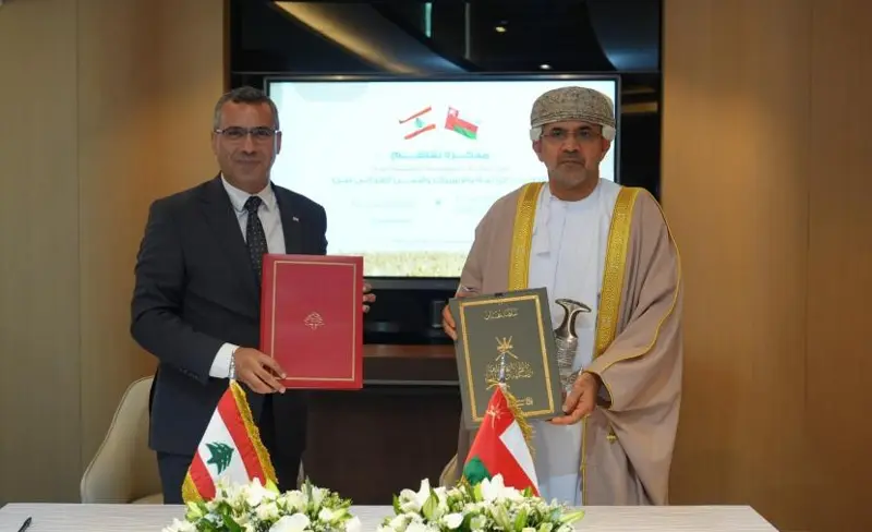 تفاهم بين عُمان ولبنان للتعاون في المجالات الزراعية والسمكية