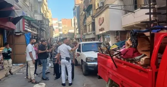 رفع 450 حالة إشغال خلال حملة مكبرة بشوارع إمبابة.. صور
