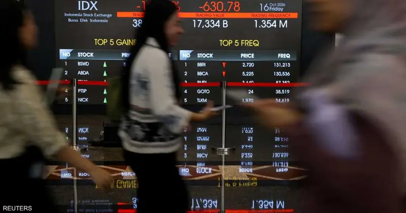 موجة البيع في الأسواق الإندونيسية تتفاقم بعد تحذير MSCI