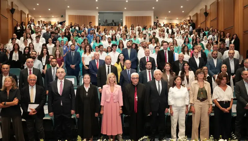 برعاية رئيس الجمهورية اللبنانية وحضور السيدة الأولى المستشفى اللبناني الجعيتاوي الجامعي والجامعة اللبنانية يطلقان الدبلوم الجامعي في الجراحة الروبوتية