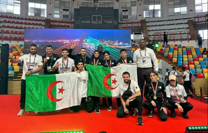 الجزائر تتوج ببطولة إفريقيا للـ “MMA”