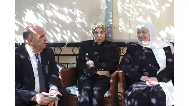 بهية الحريري عزت برئيس الاتحاد اللبناني للميني فوتبول