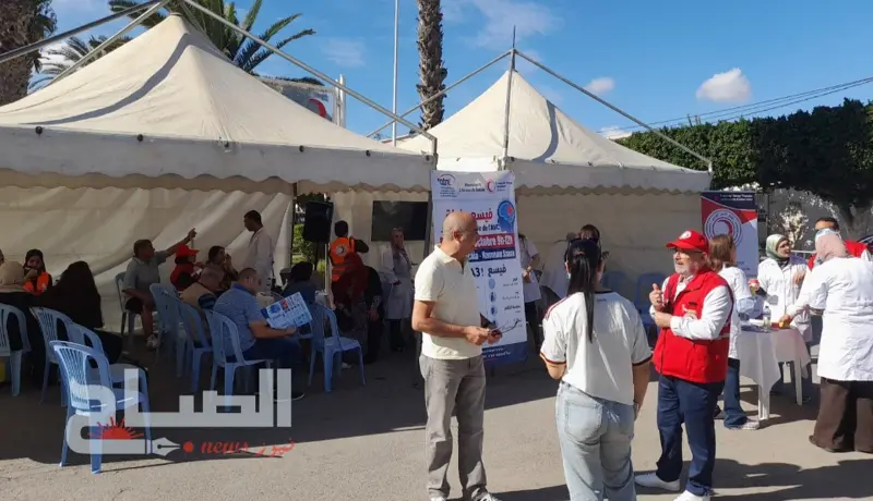 حمام سوسة.. تظاهرة توعوية حول الجلطة الدماغية