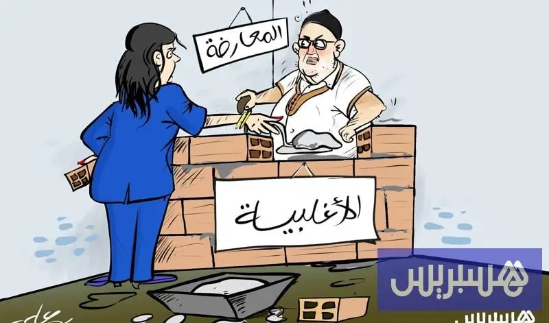 محاصرة المعارضة