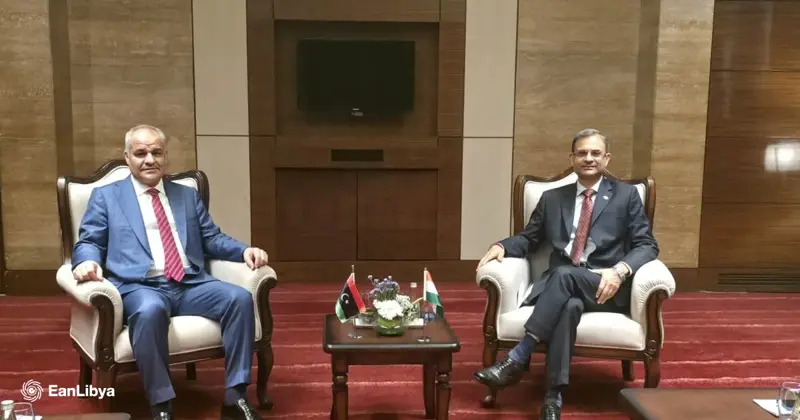 محافظ المركزي يبحث مع نظيره الهندي تعزيز التعاون المصرفي وتطوير المدفوعات الرقمية - اخبار ليبيا