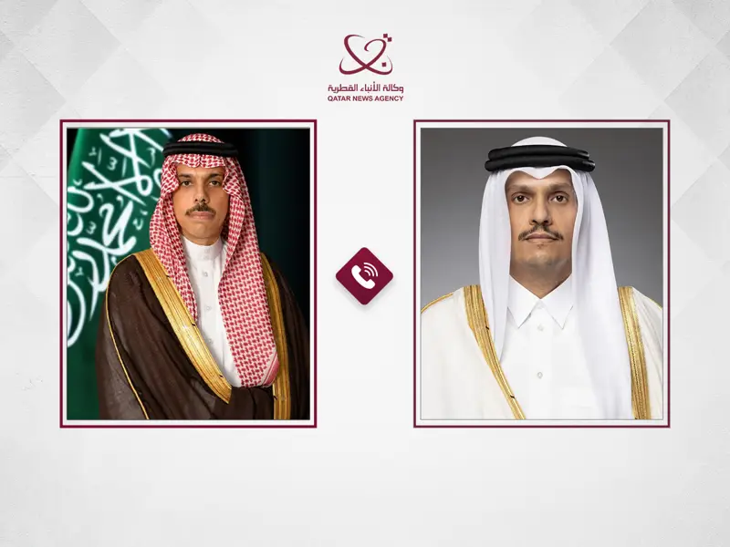اتصال هاتفي بين رئيس مجلس الوزراء وزير الخارجية ووزير الخارجية السعودي