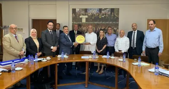 النقابة العامة للعاملين بالبنوك تبحث مع اتحاد البنوك القبرصي تفعيل التعاون المشترك والتدريب