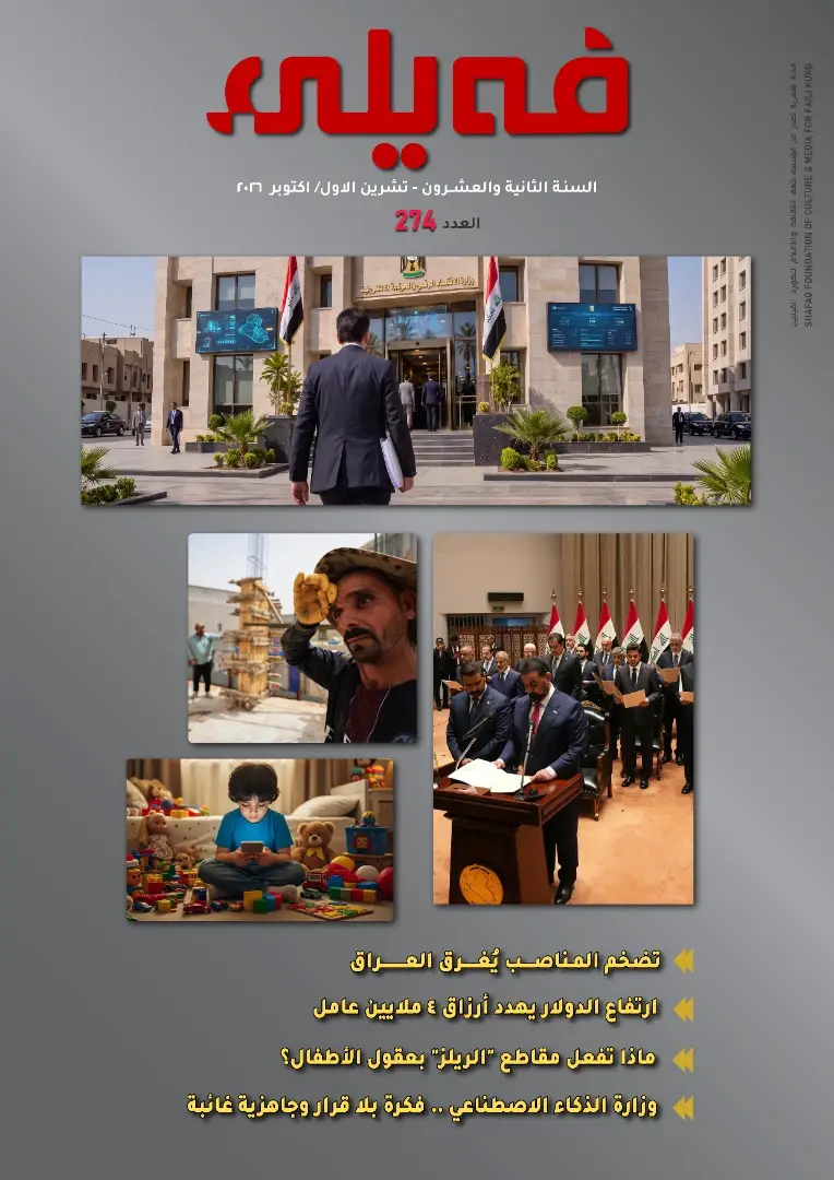 شفق نيوز..العـدد "مائتان واربعة وسبعون" من مجلة فيلي