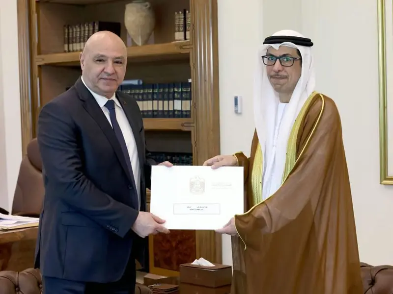 رئيس الدولة يبعث رسالة خطية إلى الرئيس اللبناني