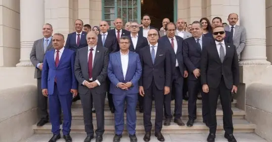 رئيس جامعة عين شمس يستقبل قيادات ونواب حزب مستقبل وطن