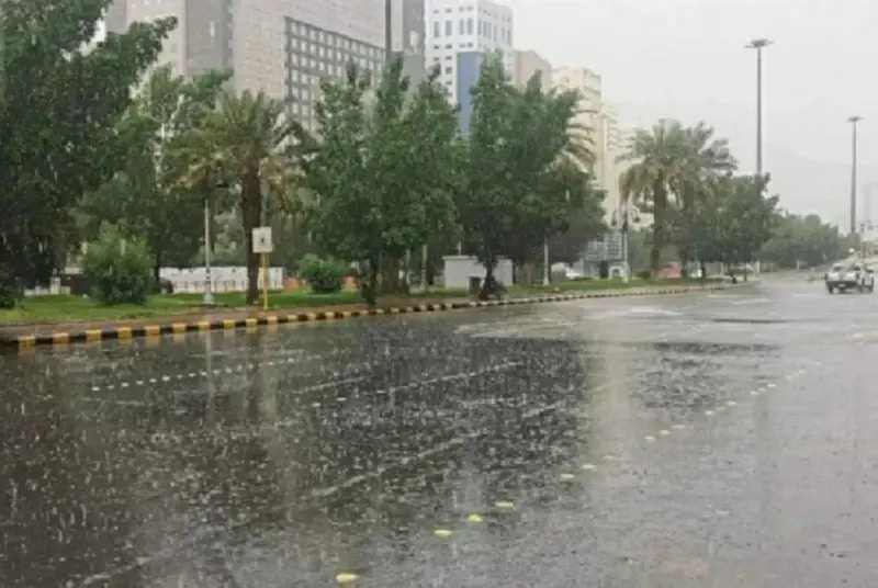 إنذار أحمر مستمر حتى المساء.. أمطار غزيرة تضرب محافظتين بمكة