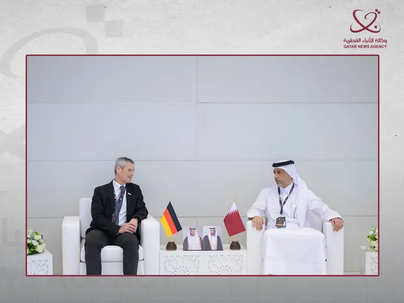 وزير الدولة للشؤون الداخلية يجتمع مع وزير الدولة بوزارة الداخلية الألمانية