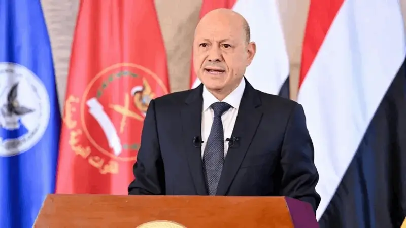 العليمي: لا رجعة عن استعادة الدولة