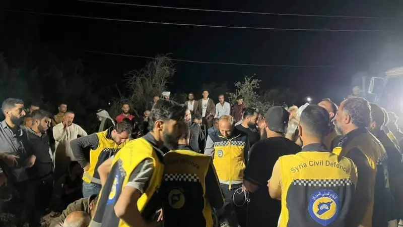 جهود مكثفة لفرق الطوارئ وإدارة الكوارث لإخراج طفل وقع في بئر بريف الحسكة