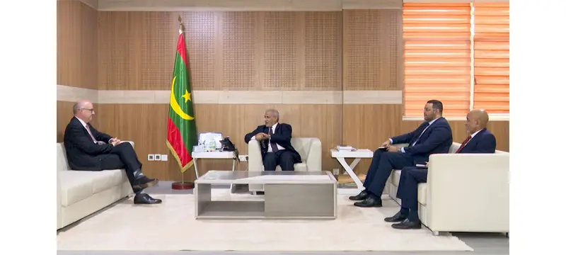 رئيس الجمعية الوطنية يستقبل سفير الاتحاد السويسري - الوكالة الموريتانية للأنباء