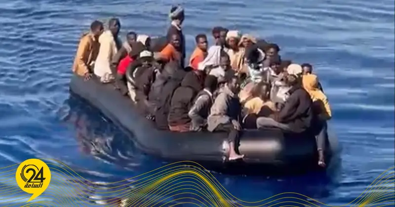 "أمن السواحل": إنقاذ 43 مهاجرًا سودانيًا شمال شرق طبرق - اخبار ليبيا