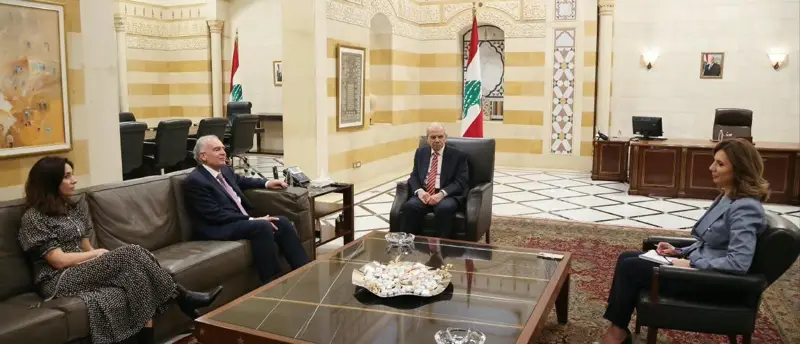 سلام استقبل ممثل الأمين العام للأمم المتحدة وفهمي: لمُواصلة الدعم العربي للبنان