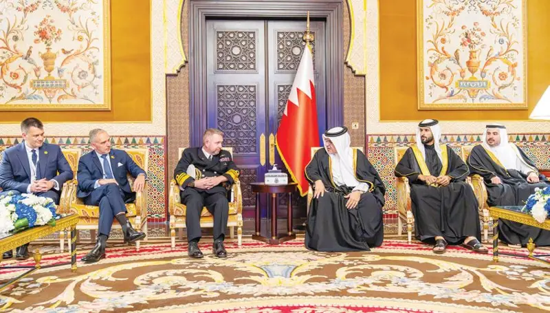 ولي العهد رئيس الوزراء: العلاقات بين البحرين والمملكة المتحدة تواصل تقدمها وازدهارها على كل الأصعدة